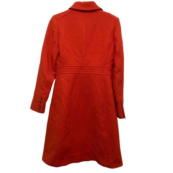 NWOT J. Crew Lady Day in Deep Persimmon Bright Red Orange - Picture 3 of 4
